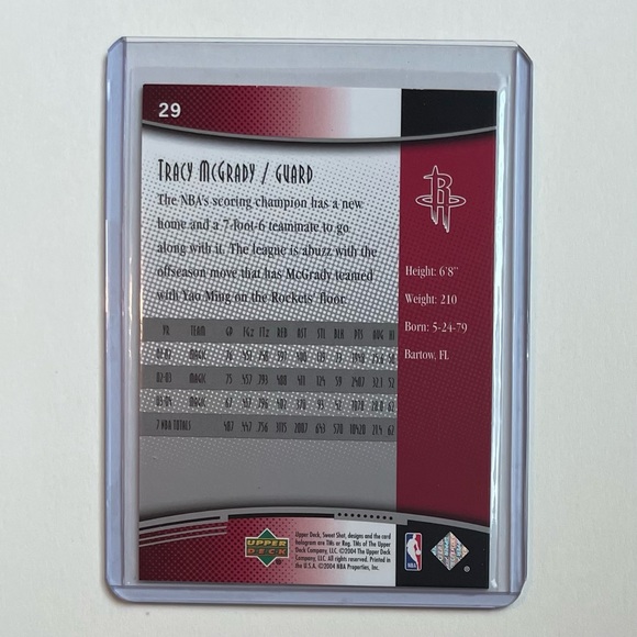 Lot of 3 Tracy McGrady Houston Rockets NBA Basketball Cards - Picture 4 of 8